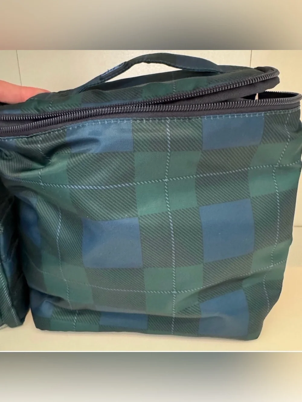 lug 3pc Trolley Set NWT Pop Plaid Navy